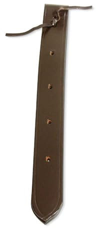 PFIFF 004334 Off-Billett, Sattelgurt, Westernsattelgurt, Westernsattel, Westernreiten, Leder, Braun, ca. 45 x 4,5cm