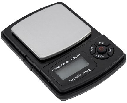 Magnum-1000 Digital Jewelry Pocket Scale 1000 x 0.1g