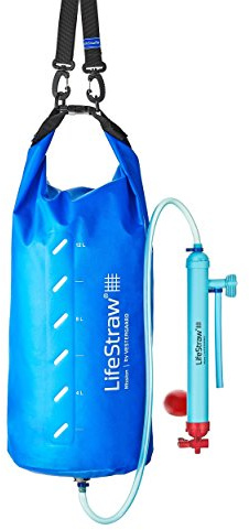 Lifestraw® Outdoor Mission Compact Water Purifier (12 liters) Blue