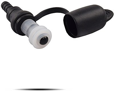 J.CARP Straight Drink Tube Bite Valves with Cap, for Hydration Backpack Water Bladder Tube