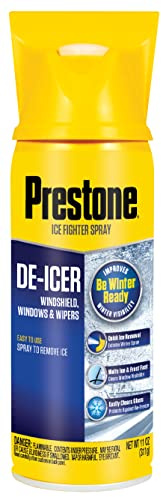 Prestone AS242-6PK Windshield De-Icer - 11 oz. Aerosol, (Pack of 6)