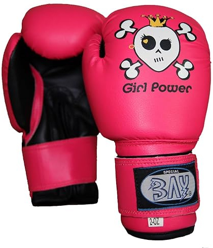 BAY® Girl Power (6 Unzen) pink posa Kinder Boxhandschuhe (6 Unzen)