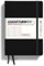 Leuchtturm1917 340833 Notenbuch A4 Master Lineatur: Notensystem, schwarz