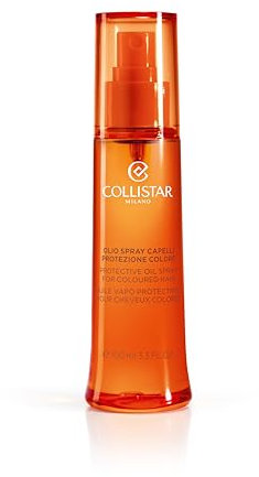 Collistar Farbschutz-Haaröl-Spray, Spray mit Sonnenfiltern für behandeltes und coloriertes Haar, Sonnenschutz und Erhaltung der natürlichen Farbe, nicht fettend, 100 ml Unparfümiert