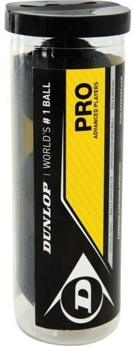 Dunlop Pro Squash Balls - 3 Pack