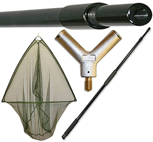 Oakwood 50 Carp/Pike Fishing Landing Net And 2M Landing Net Handle Combo Tackle