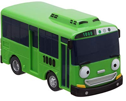 The Little Bus Tayo - Rogi Bus Cars Toy Pull-Back Motor Vehicle Ride car Toys for Kids (Rogi)