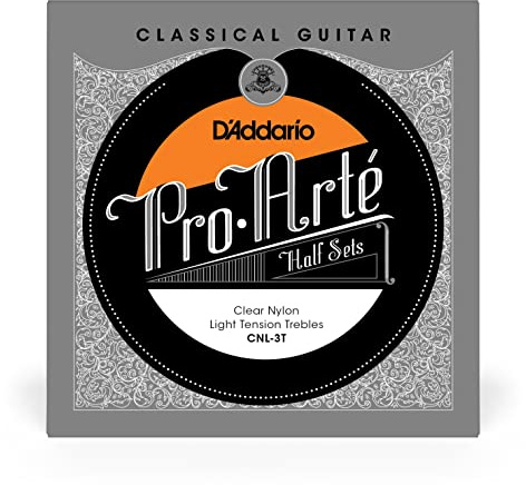 D'Addario Gitarrensaiten Konzertgitarre | Akustikgitarre | Akustik Gitarre Saiten | Classical Guitar Strings | CNL-3T Gitarrensaiten