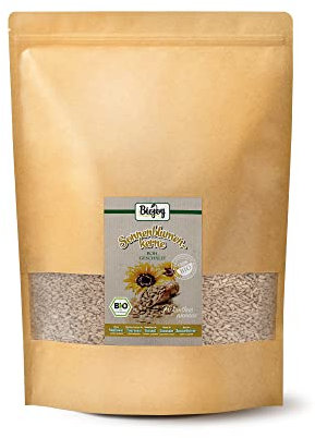 Biojoy Graines de Tournesol décortiquées BIO (2,5 kg), naturelles et sans sel