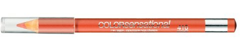 Maybelline New York Make-Up Lipliner Color Sensational Lippen Konturenstift Mandarine Fizz / Kräftiges Orange mit pflegender Wirkung, 1 x 2,5 g