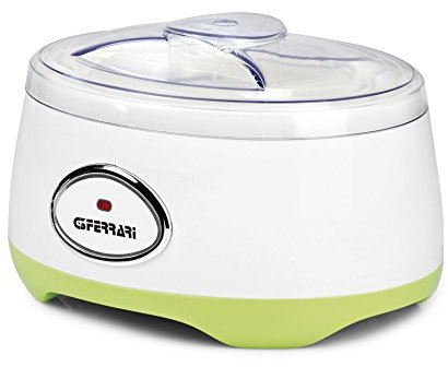 G3 Ferrari G10052 - Yogurtera, 1 litro, plástico, blanco