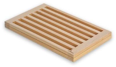 dreiBaum Brotschneidebrett mit Krümelrost