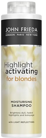 John Frieda Sheer Blonde Highlight Activating Moisturising Shampoo for Blonde Hair 500 ml