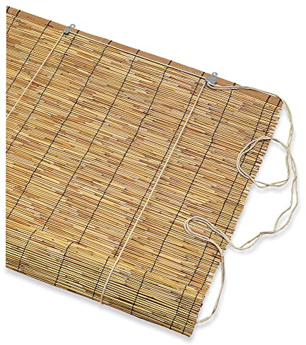 VERDELOOK Cina, Tapparella a carrucola, in Bamboo, 200x300 cm, tapparelle Ombra arelle Sole