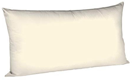 fleuresse 9200 Colours Interlock Jersey Kissenbezug aus 100% Baumwolle, Oekotex Standard 100, 40 x 80 cm, Creme