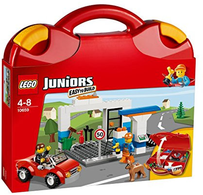 LEGO Juniors Vehicle Suitcase (Red)