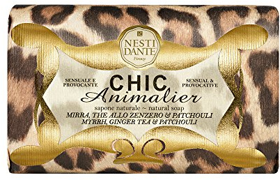 NESTI DANTE Chic Animalier, Bronze Leopard Soap 250 g