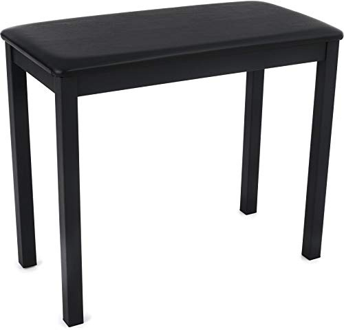 Casio Inc. Casio CB-7BK Piano Bench with Padded Seat, Black