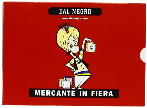 Dal Negro 90004 - Mercante in Fiera Astuccio Rosso, Carte da Gioco