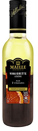 Maille Vinaigrette Légère aux 3 Vinaigres Pointe d'Orange, Balsamique de Modène - 36cl