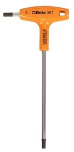 Beta 96T 6 - Llaves macho hexagonales acodadas con mango