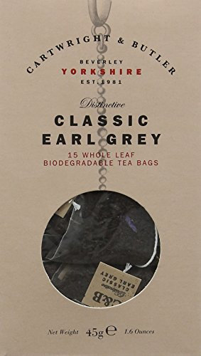 Cartwright & Butler Earl Grey Carton Whole Leaf Tea Bags 45 g