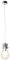 Licht-Erlebnisse moderno luce a sospensione in forma di lampadina con in fil di ferro E14 Montatura Lampade a sospensione cromato Lampade a sospensione Luce