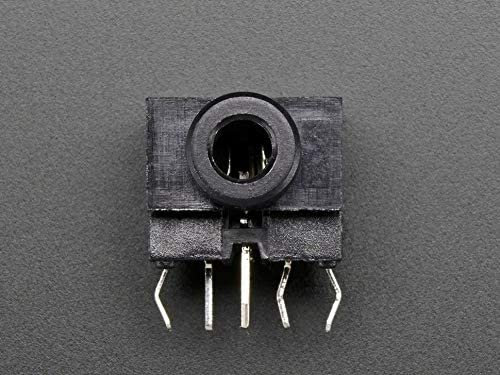 Adafruit Accessories Breadboard-Friendly 3.5mm Stereo Headphone Jack (1 piece)