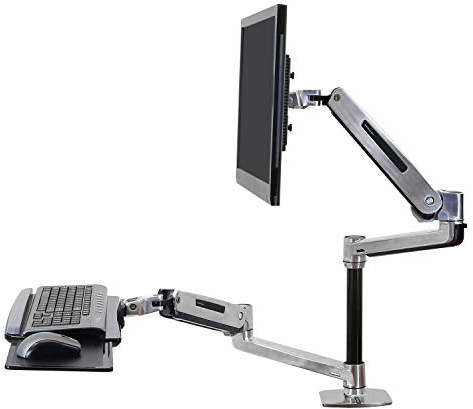 Ergotron Sit Stand Desk Mount System for WorkFit-LX Workstation, 45-405-026