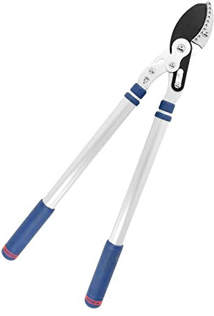 Spear & Jackson 8081RS Razorsharp Dual Compound Telescopic Anvil Lopper, Silver