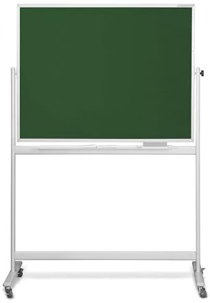 magnetoplan Kreidetafel SP, Aluminiumrahmen, mobil, 200 x 100 cm, grün