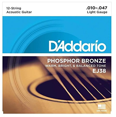 D'Addario EJ38 .010-047 · Cuerdas guitarra acúst.