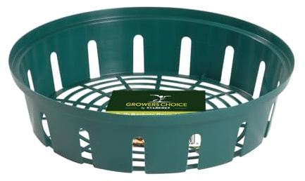 Bosmere N431 Garden Care Round Bulb Baskets, Large (30 cm), Pack of 2, Green