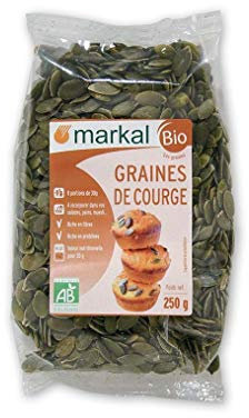 MARKAL GRAINES DE COURGE BIO 250G