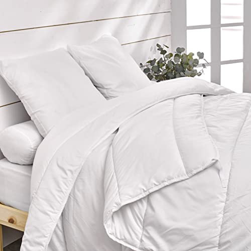 Bleu Câlin Couette 4 Saisons 240 x 260 cm 3 En 1, Chaude pour l'hiver, Légère pour l'été - Fabriqué en France