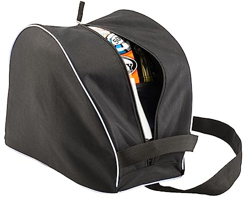 emporio rosa dei venti Borsa porta casco per moto con tracolla e tasca porta guanti (38x28x20 cm)