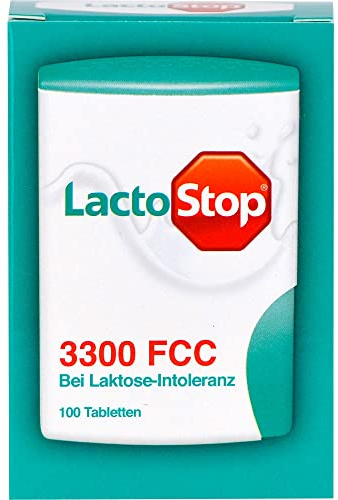 LactoStop 3300 FCC bei Lactose-Intoleranz Tabletten, 100 pc Tablettes