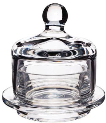 Artesà - Mini Beurrier/Cloche à Beurre en Verre, 9 x 9,5 cm