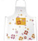 RAYHER HOBBY 3829000 Baumwoll-Schürze, mit Tasche, zum Binden, Latzschürze, Malkittel zum Bemalen mit Stoffmalfarbe, Färben, Bedrucken, Besticken, Gestalten, 70 x 95 cm, weiß