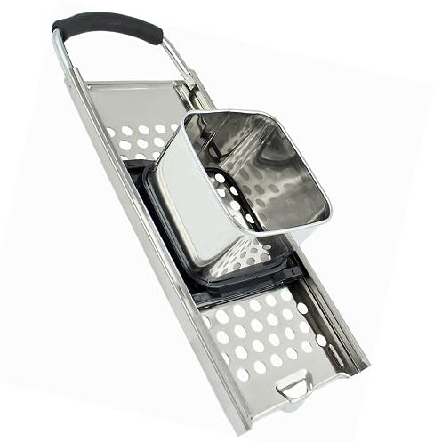 Zoie + Chloe Premium 18/10 Grade Stainless Steel Spaetzle Maker with Comfort Grip Handle