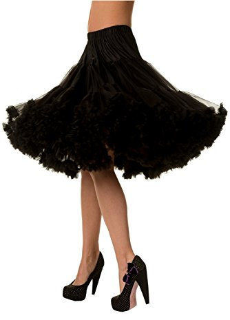 Banned Petticoat LIFEFORMS 236 Schwarz M-L