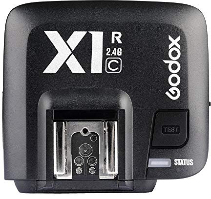GODOX X1R-C 32-Kanal TTL 1/8000s Funkauslöser Blitzempfänger Fernauslöser für Canon EOS Kameras GODOX X1T-C Sender