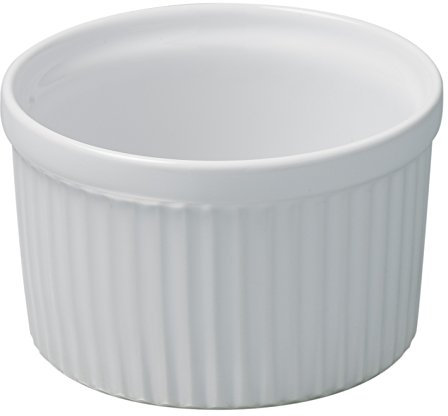 Revol 612511 - Stampo in porcellana per Soufflé, dimensioni: 6.5 cm, colore: bianco