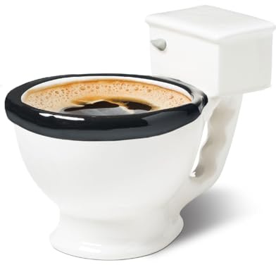 The Original Toilet Mug - Funny Coffee Cup - 12 Oz