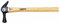 DOGYU Japanese Carpentry Hammer: Silver Head, Oak Wood Handle