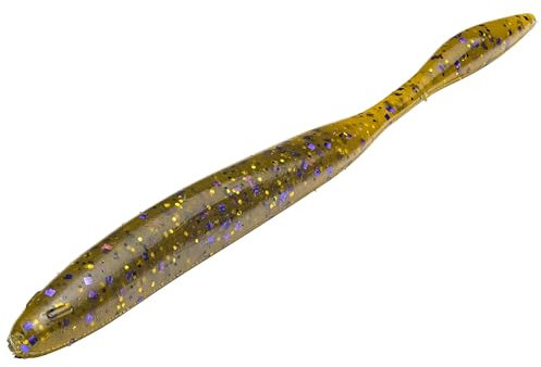 Strike King Unisex-Erwachsene KVD Dream Shot Weichköderwurm Weiche Köderwurm, 13 A – Grüner Kürbis, Violett und Gold, 7/16 oz