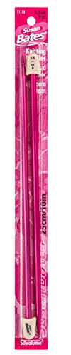 Silvalume Single Point Knitting Needles