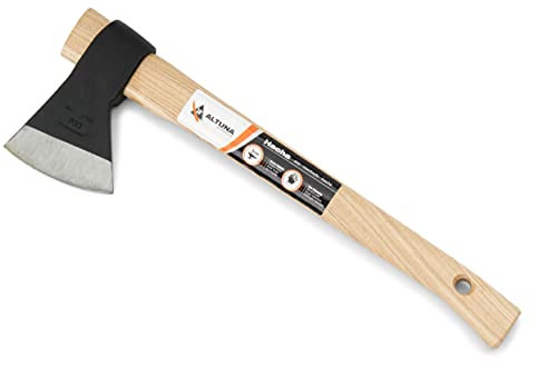 Altuna Hache Vizcaina - Modèle 8281 - en Acier forgé et Manche en Bois - Convient pour Un Usage intensif - Dimensions 38 x 13 x 4 x 4 cm - Poids 610 g - Haute résistance et durabilité