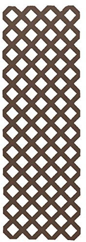 Videx-Rankgitter Spalier Coventry-Classic, Kunststoff braun, 60 x 180cm