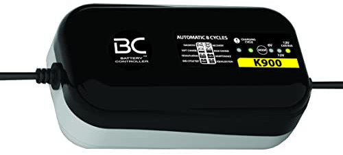 BC Battery Controller K900 - Caricabatteria e Mantenitore 6 Volt/12 Volt/12 Volt CAN-Bus per BMW